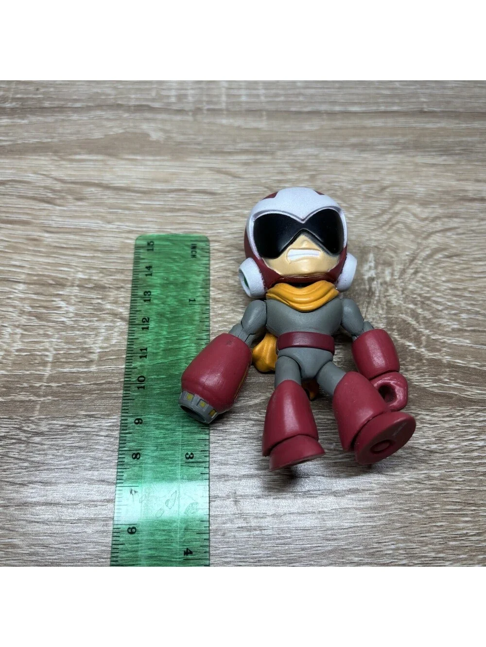 Kidrobot Mega Man Protoman 3 Inch Mini Vinyl Figure Capcom Loose Toy